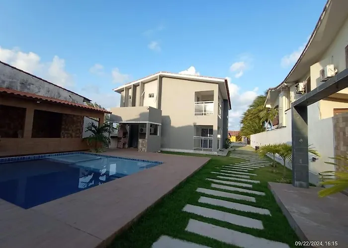 Apartamento No Forte Orange - Itamaraca, Pe Na Areia De Frente Para O Mar